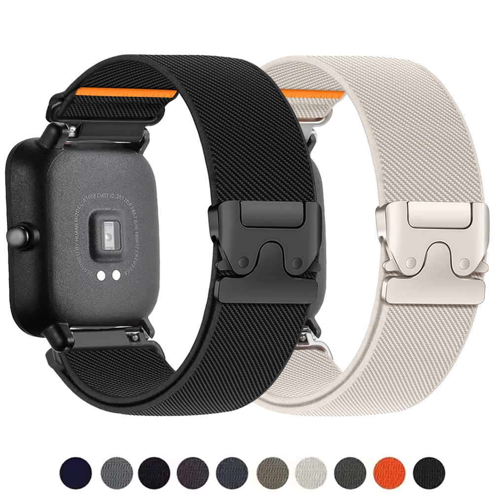 Men Accessories Website - 20mm/22mm band For Amazfit GTS 4/2/2e/3/GTS2