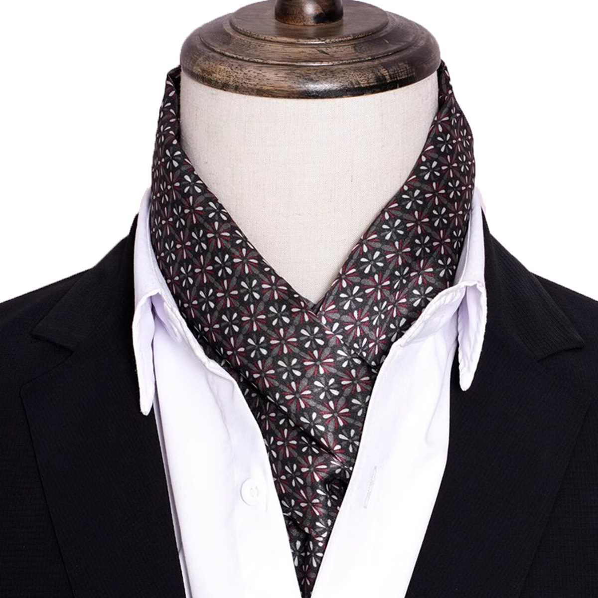 Men Accessories For Neck - New Men's Stripe Silk Scarf Hot