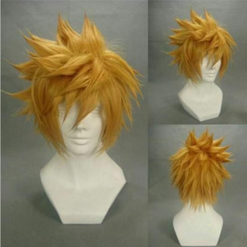 Men'S Yellow Accessories - Kingdom Hearts Ventus Roxas Short Golden