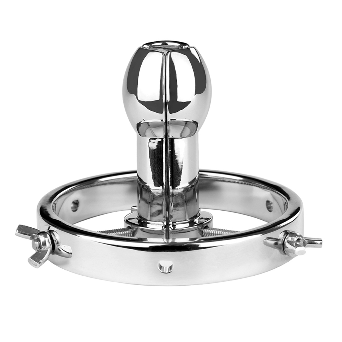 Men'S Vegan Accessories - Metal Huge Anal Dilatador Anal Expander