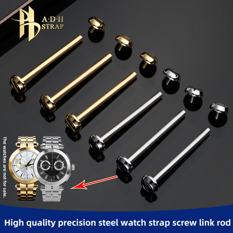 Men'S Versace Accessories - Stainless Steel Watch Strap Screw Connecting