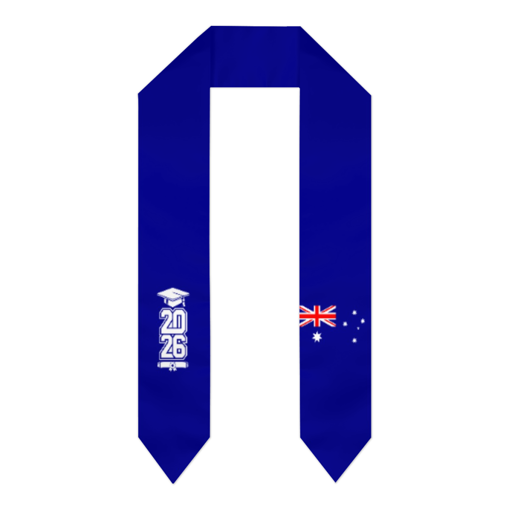Men'S Accessories Australia - Class of 2026 Australia Flag Scarf