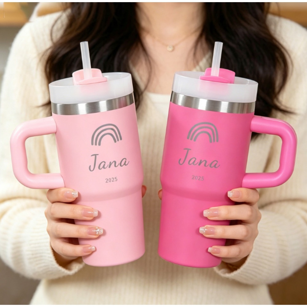 Flask Stainless Steel - 414ml Custom Thermal Water Bottle With