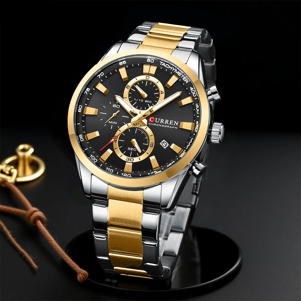 Young Men'S Accessories - CURREN Casual Quartz Chrono Sport Watches