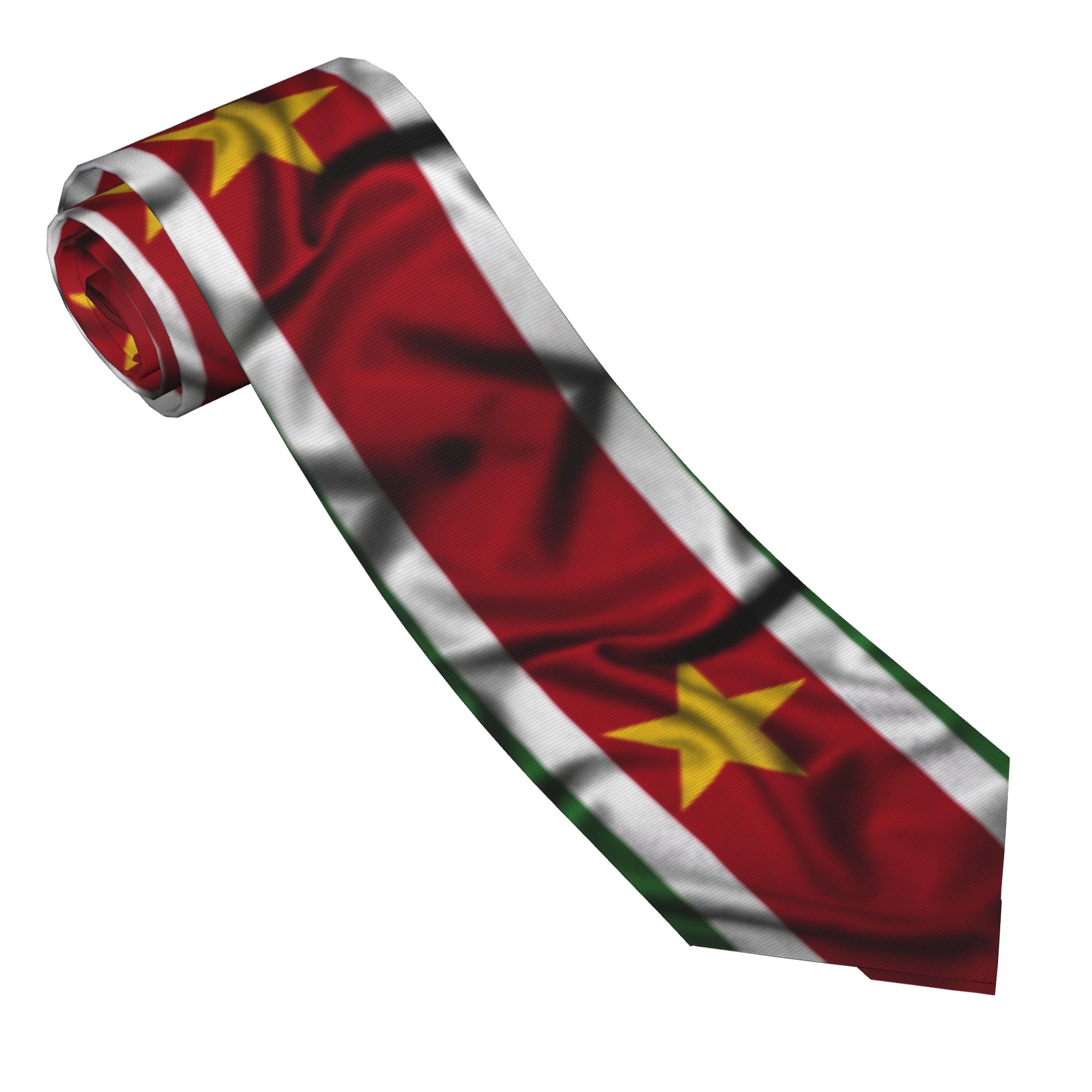 Men'S Accessories Gift Ideas - Suriname Flag Tie Business Neck Ties