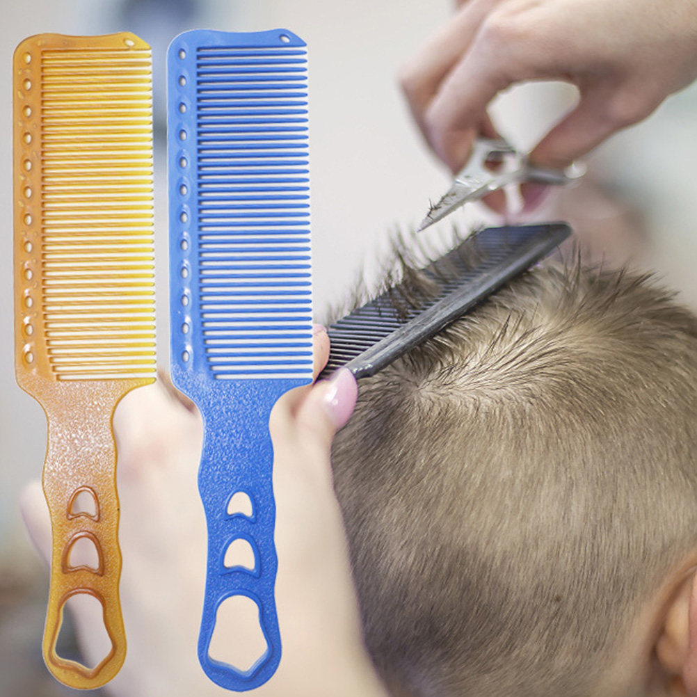 Men'S Yellow Accessories - Resin Hair Cutting Comb Yellow Professional