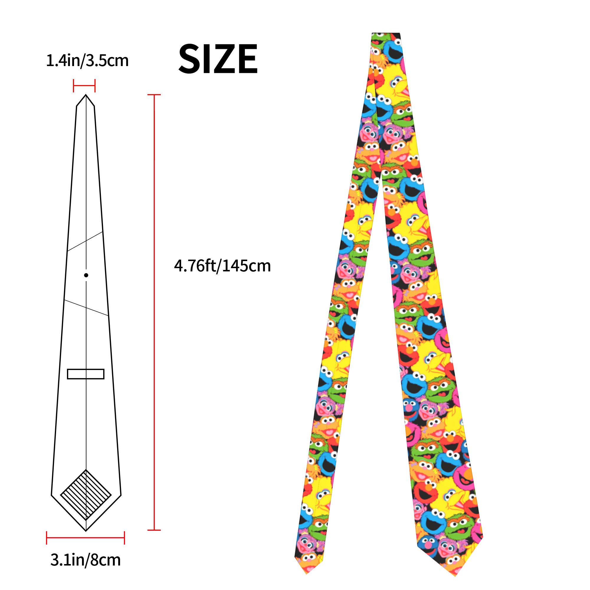 Sesames Streets Cartoon Comedy - Men Accessories For Neck 评论和价格