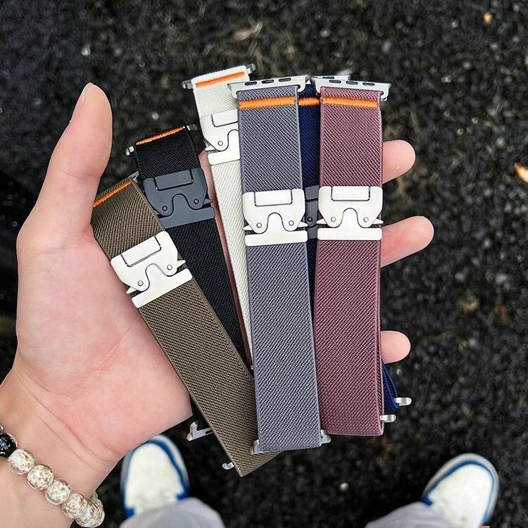 Nylon Parachute Strap For Appl - Men Accessories Website 评论和价格