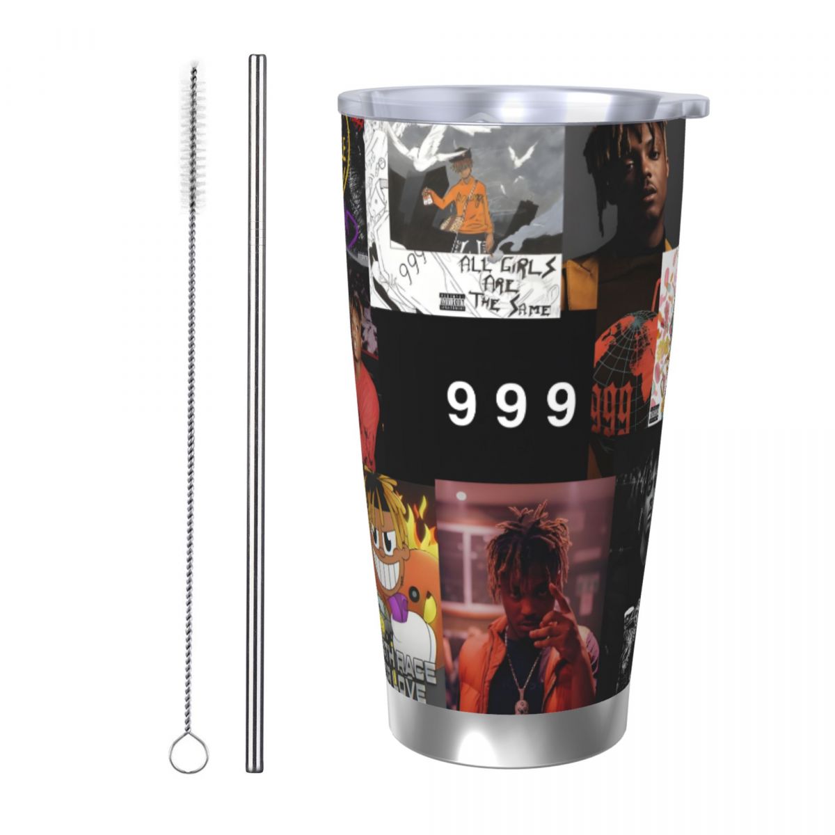 J-Juice-Wrld 20oz Stainless St - Flask Stainless Steel 评论和价格