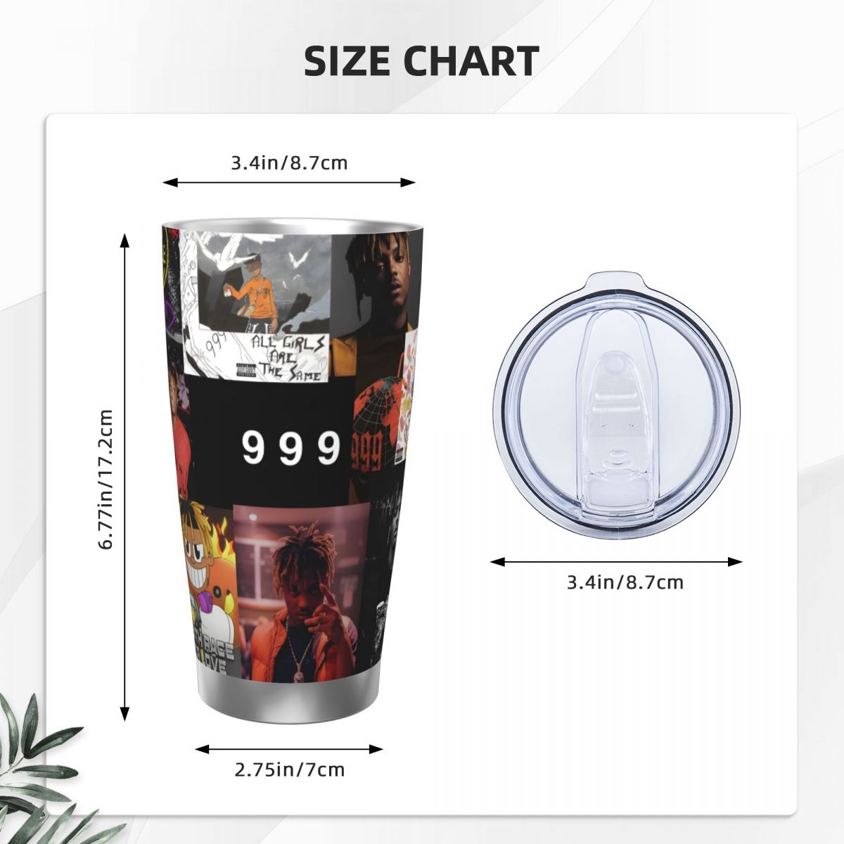 J-Juice-Wrld 20oz Stainless St - Flask Stainless Steel 评论和价格