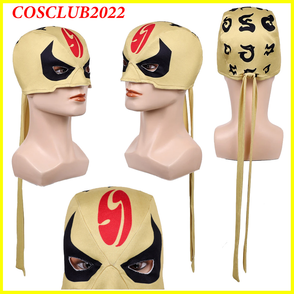 Men Iron Fist Cosplay Yellow H - Men'S Yellow Accessories 评论和价格