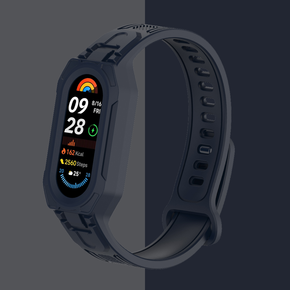 Strap+Case for Xiaomi Band 10  - Men Accessories Website 评论和价格