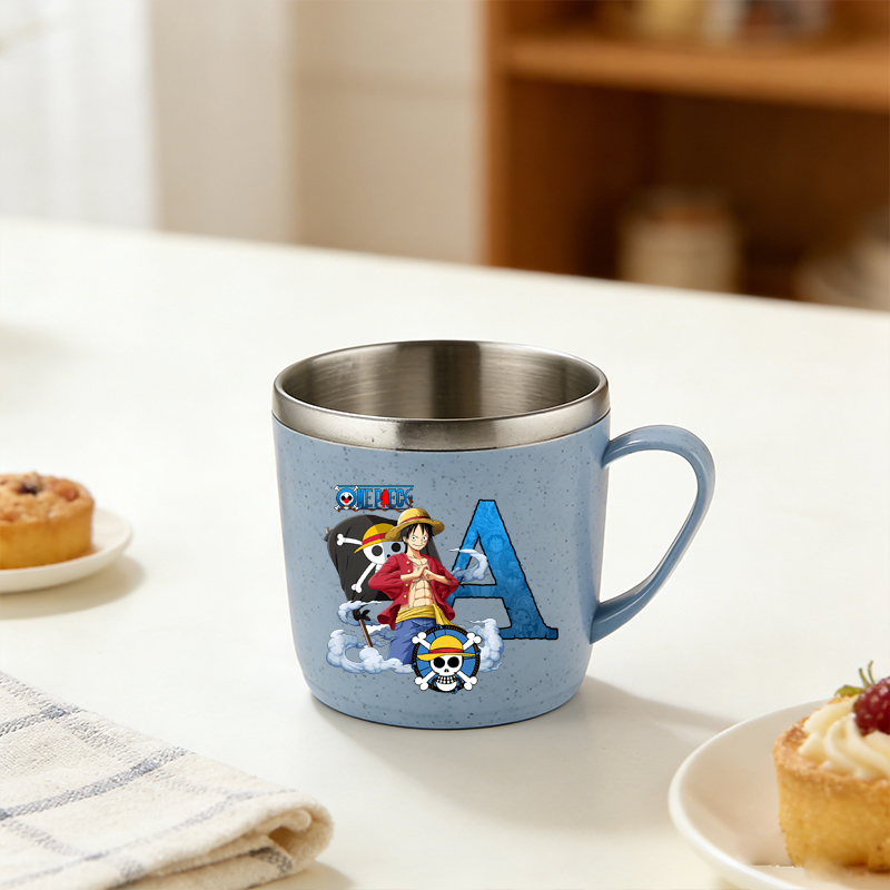 One Piece Water Cup Boy Girl A - Flask Stainless Steel 评论和价格