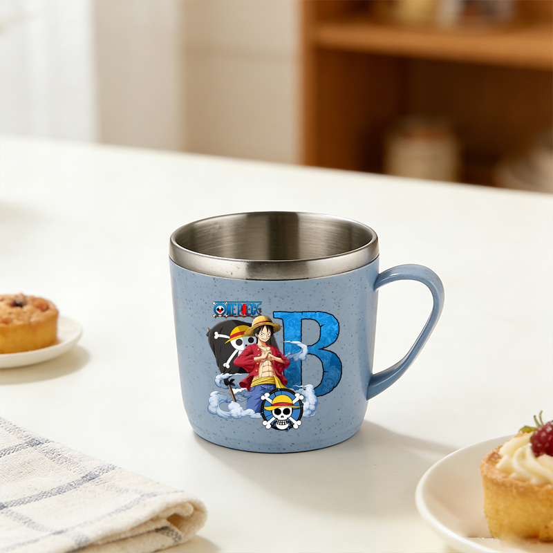 One Piece Water Cup Boy Girl A - Flask Stainless Steel 评论和价格