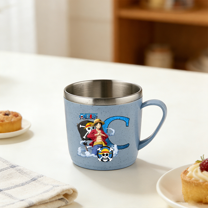 One Piece Water Cup Boy Girl A - Flask Stainless Steel 评论和价格
