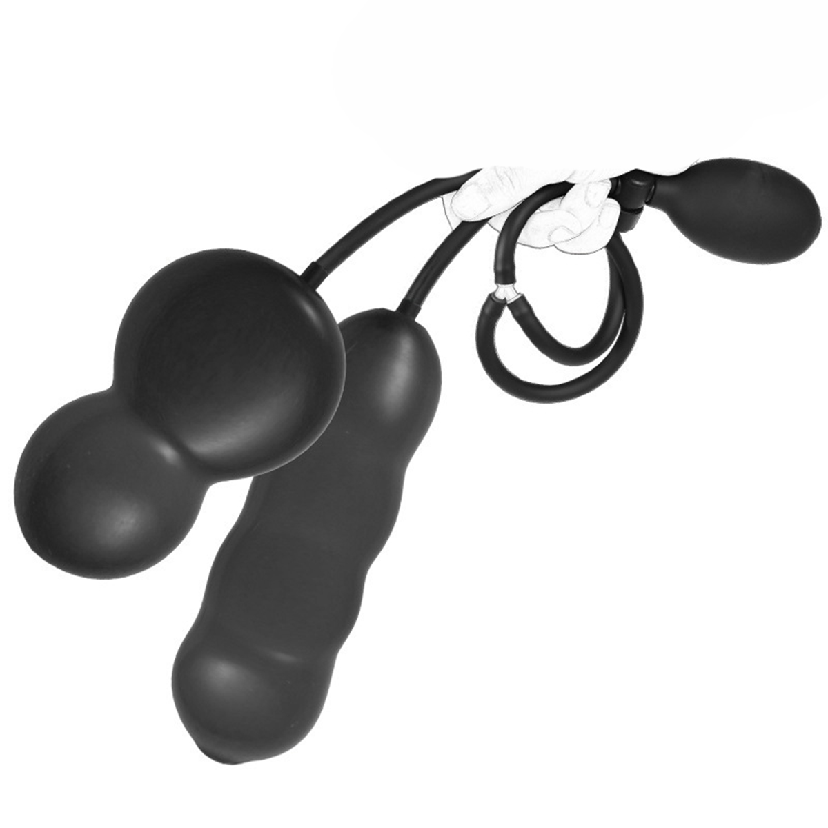 Gay Anal Plug Inflatable Butt  - Men'S Vegan Accessories 评论和价格