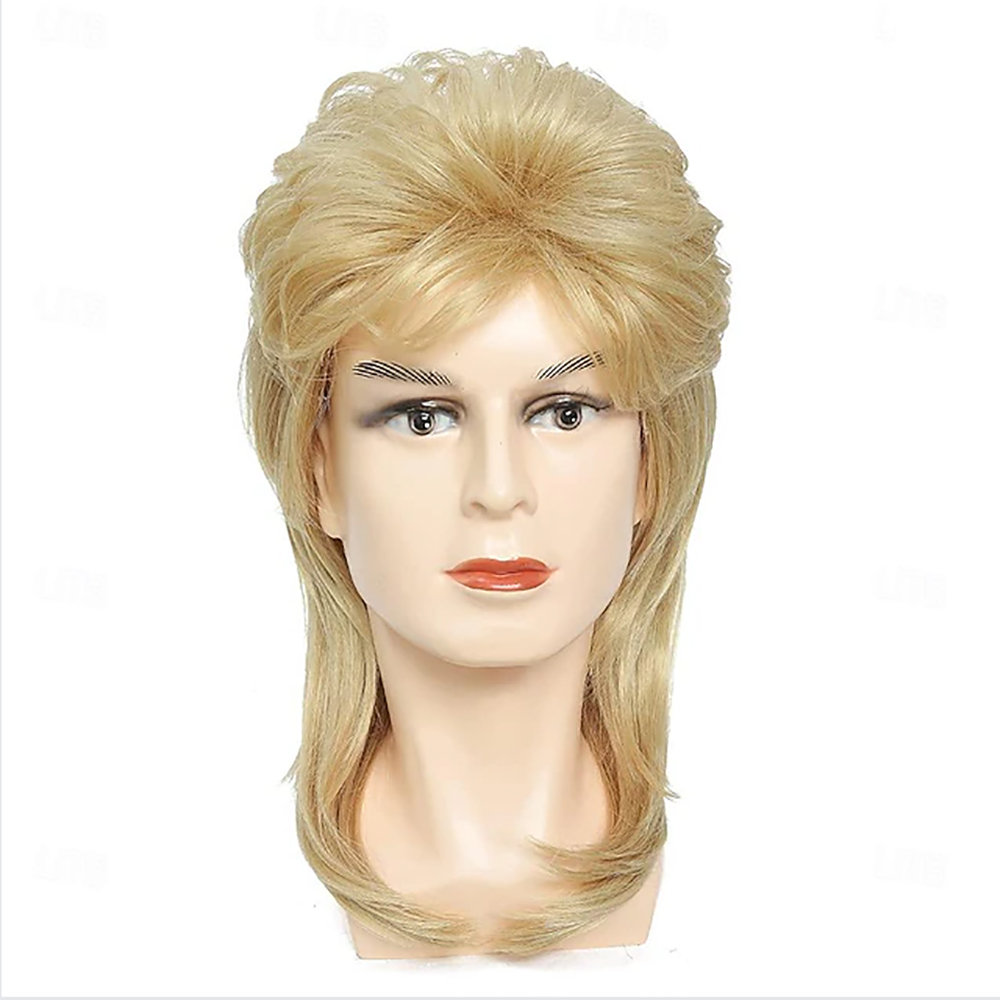 HAIRJOY Synthetic Hair Mullet  - Men'S Accessories In The 80S 评论和价格