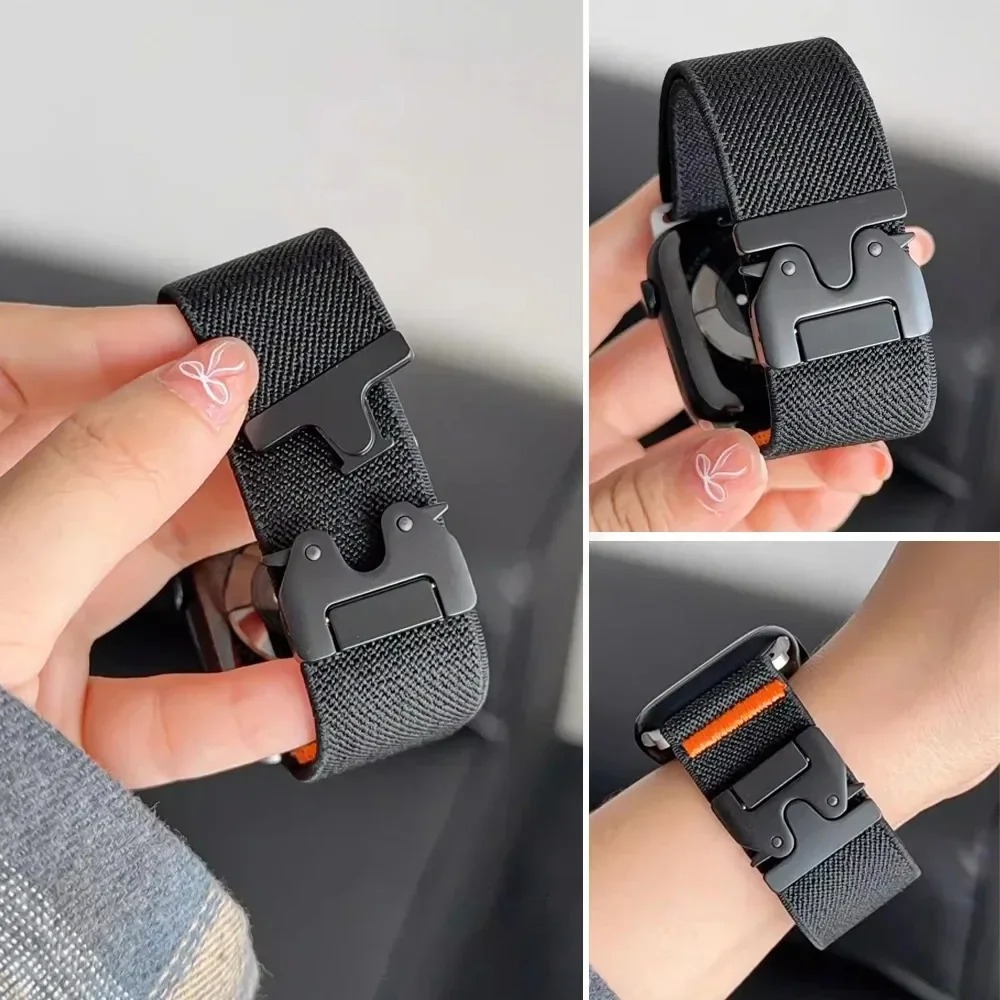 Elastic Nylon Parachute Buckle - Men Accessories Website 评论和价格