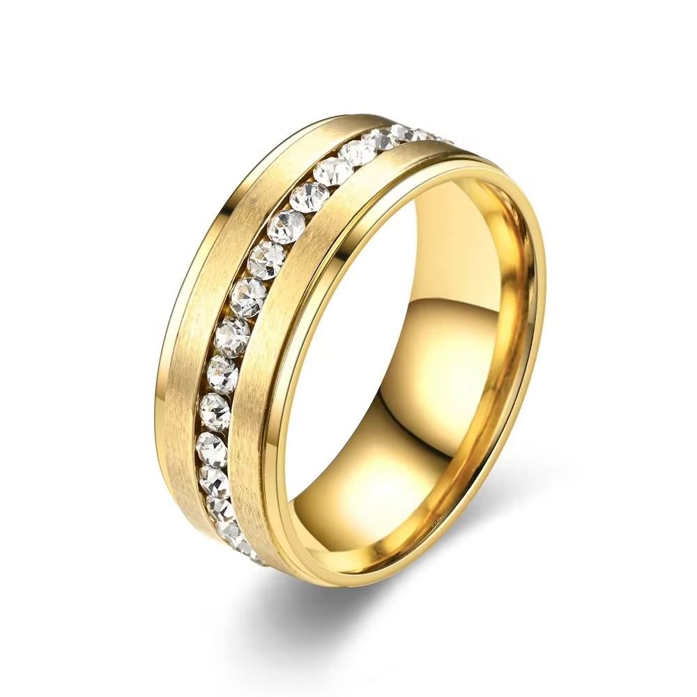 Stainless Steel Diamond Rings  - Men'S Accessories Gift Ideas 评论和价格