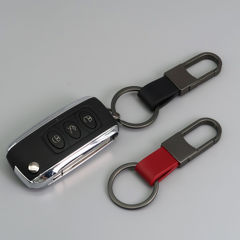 Fashion Leather Keychains Cust - Men Accessories Logo 评论和价格