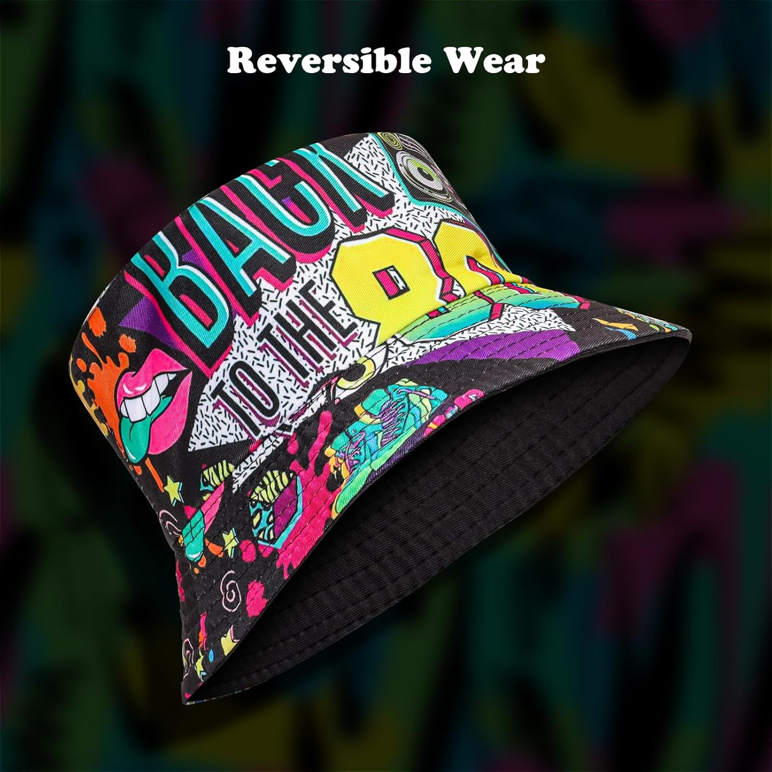 Fashion 80s 90s Bucket-Hat Fis - Men'S Accessories In The 80S 评论和价格