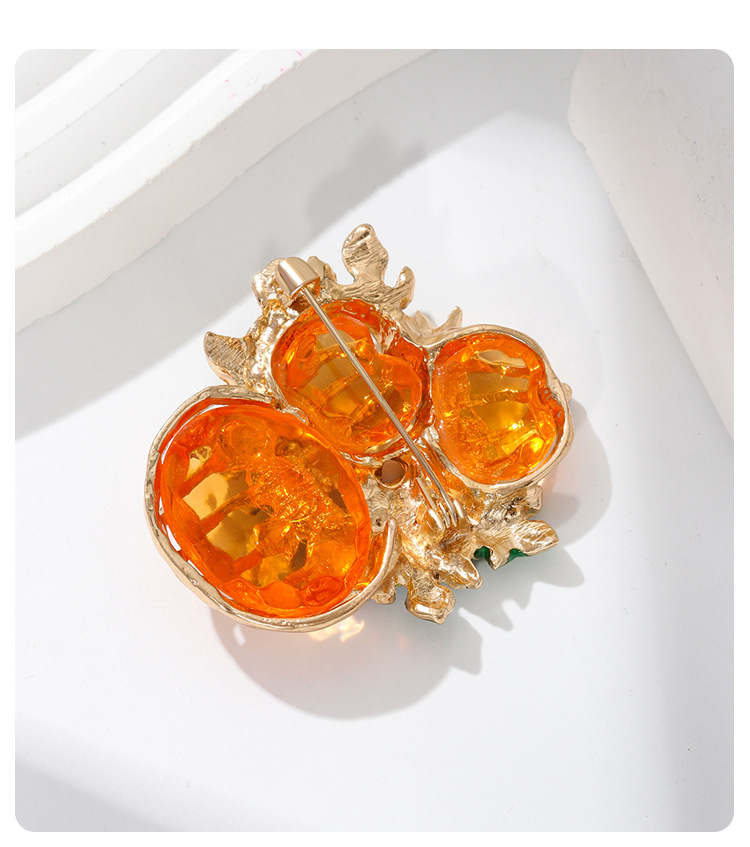 Enamel Pumpkin Flower Bouquet  - Men Accessories Bouquet 评论和价格