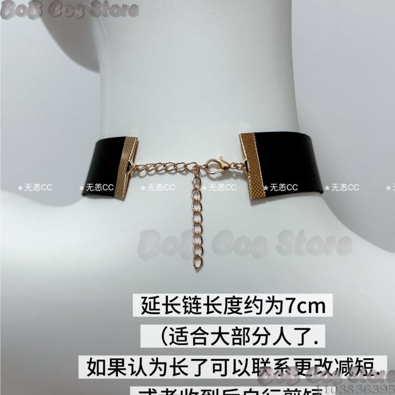 9S Choker Game Nie Cosplay Cos - Men Accessories For Suit 评论和价格