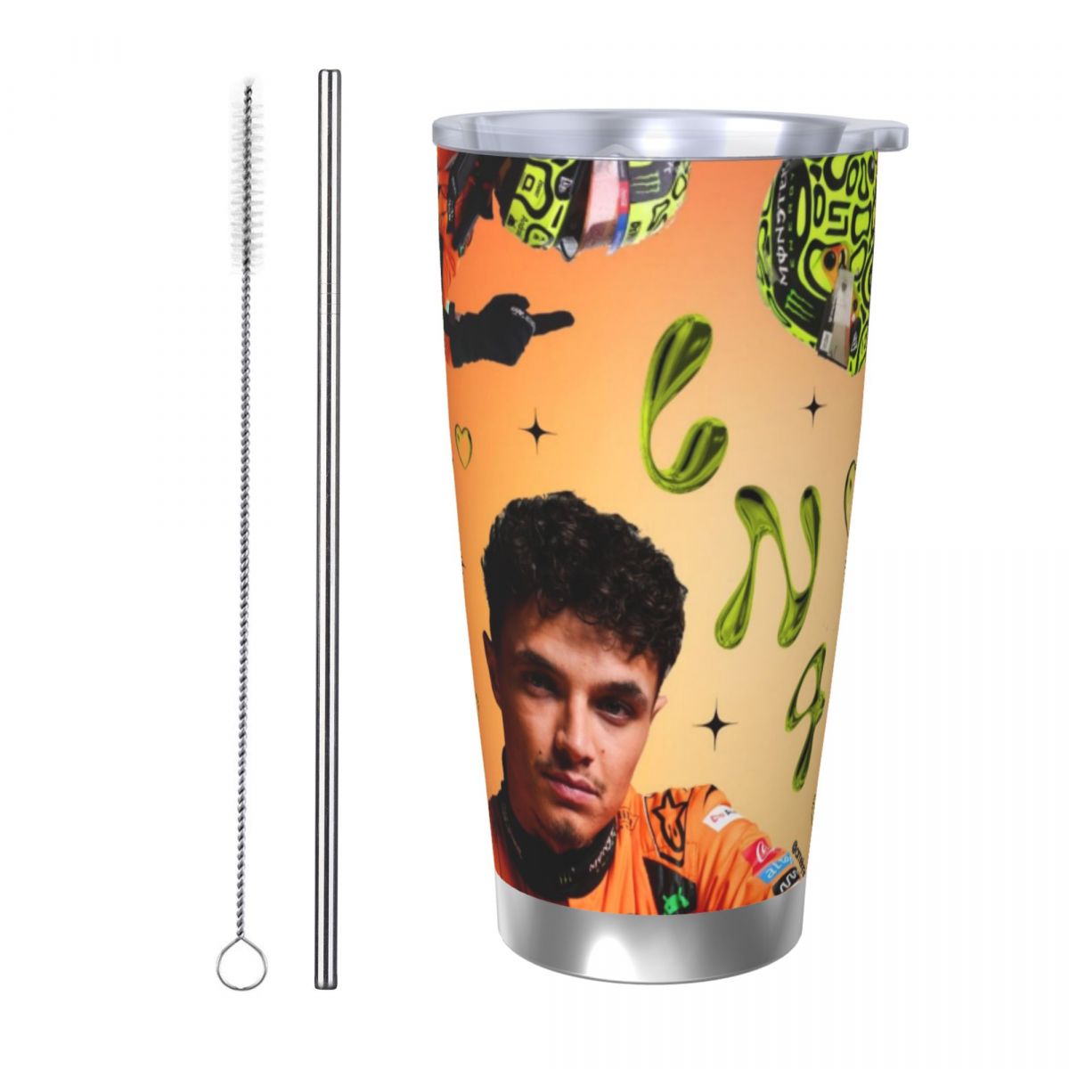 Lando Norris 20oz Stainless St - Flask Stainless Steel 评论和价格