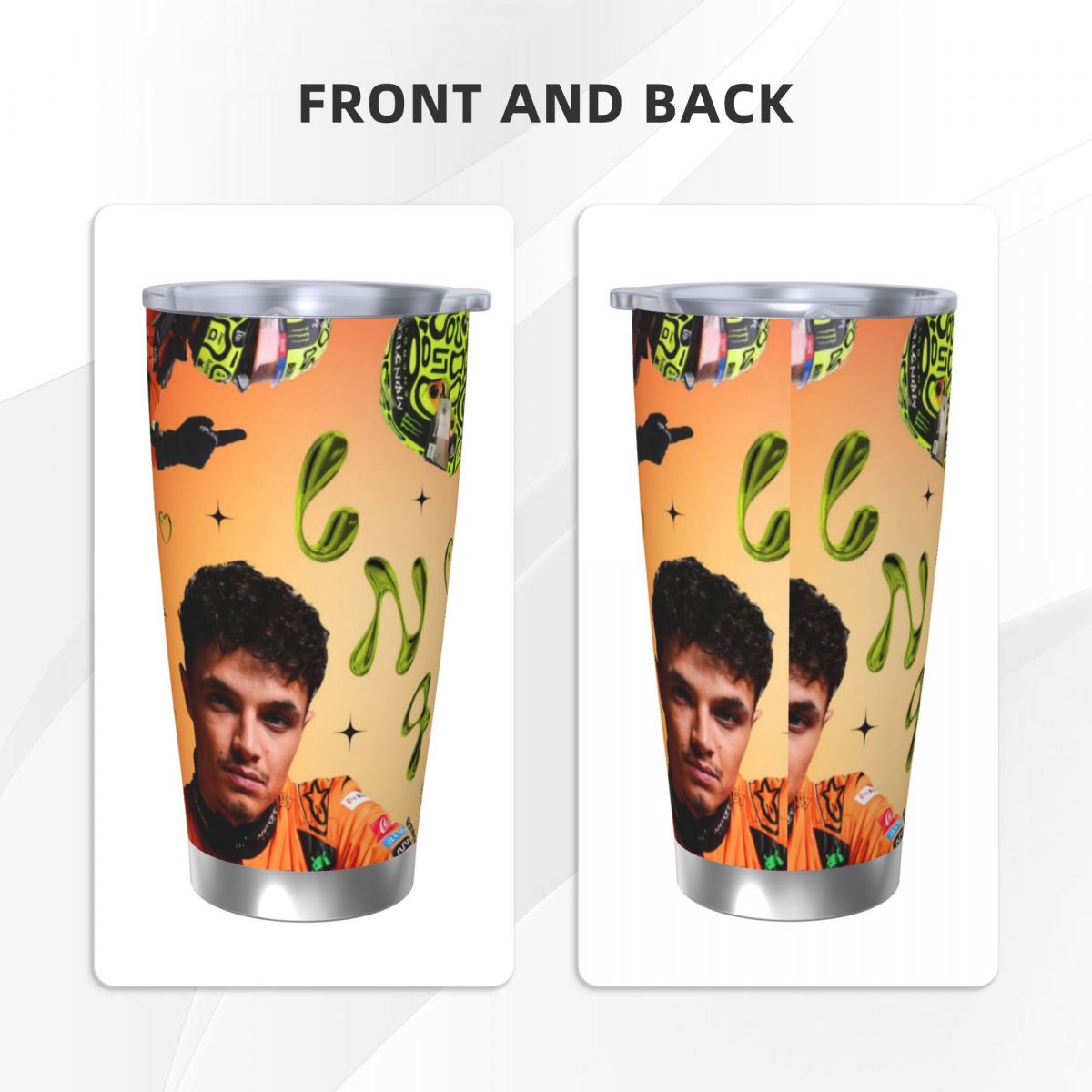Lando Norris 20oz Stainless St - Flask Stainless Steel 评论和价格