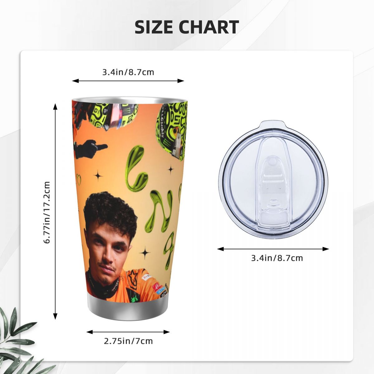 Lando Norris 20oz Stainless St - Flask Stainless Steel 评论和价格