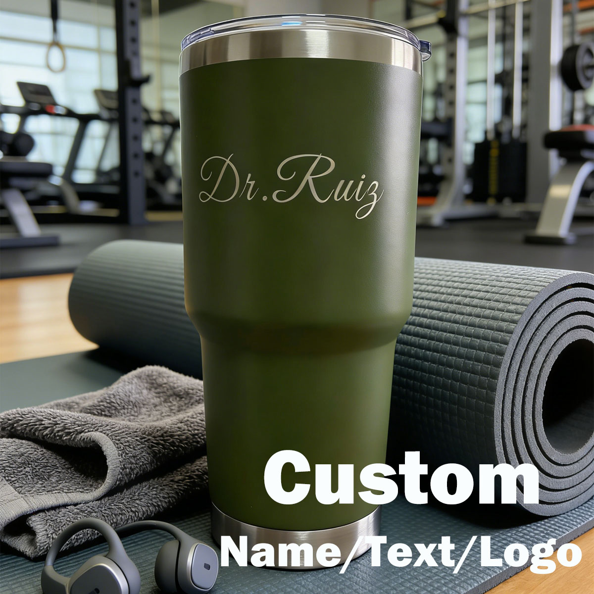 Custom Personalized 30 oz Vacu - Flask Stainless Steel 评论和价格