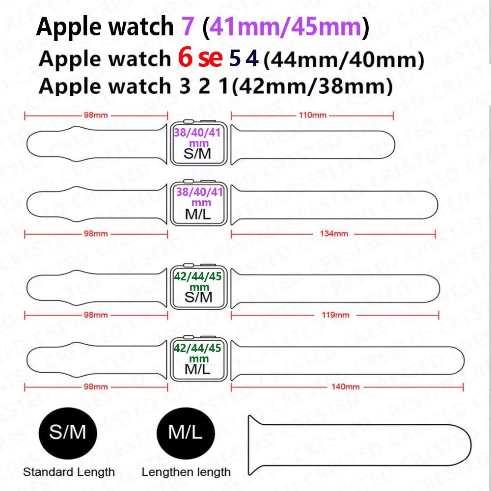 Silicone band For Apple Watch  - Men Accessories Website 评论和价格