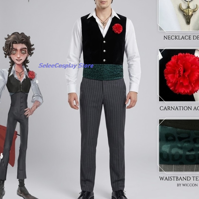 Adults Cosplay Game Game Ident - Men Accessories For Suit 评论和价格