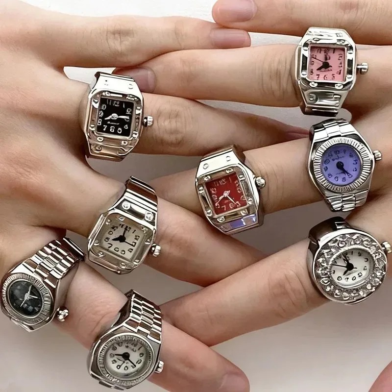 Vintage 80s Punk Watch Ring Y2 - Men'S Accessories In The 80S 评论和价格