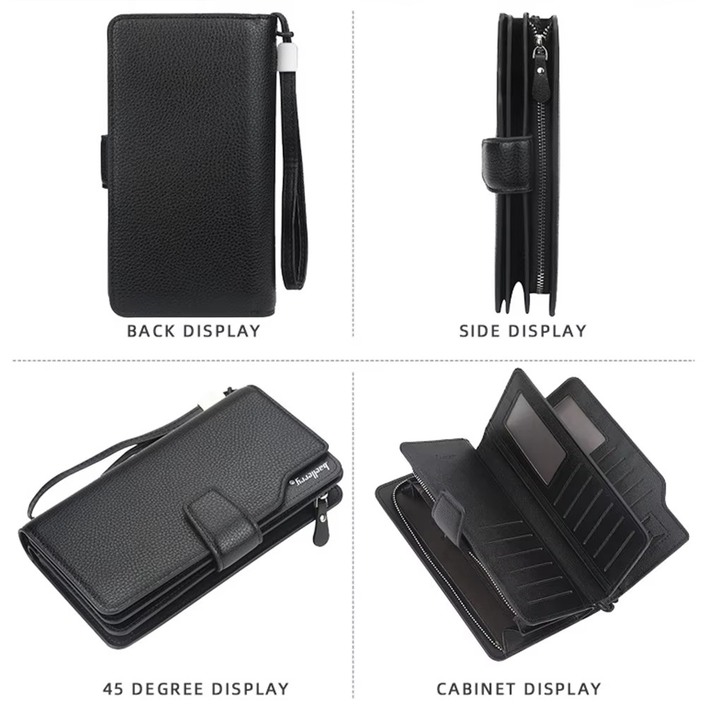 New Big Capacity Men Wallets C - Coin Holder Men 评论和价格