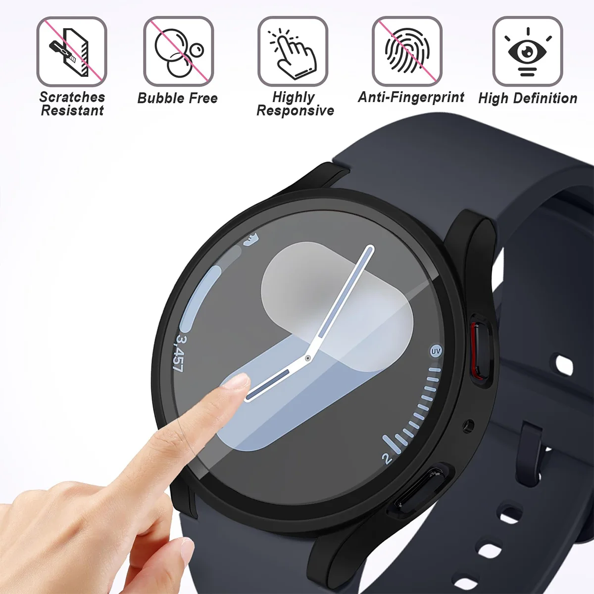 Silicone strap+case for Samsun - Men Accessories Website 评论和价格