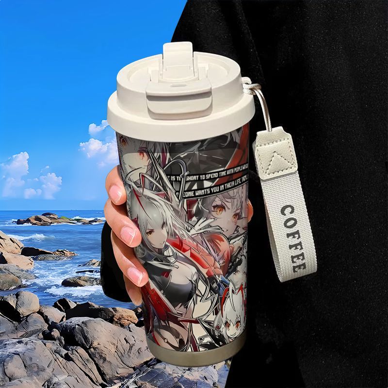 520ml Cute Creative Water Bott - Flask Stainless Steel 评论和价格
