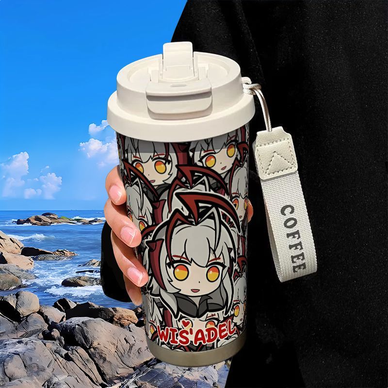 520ml Cute Creative Water Bott - Flask Stainless Steel 评论和价格