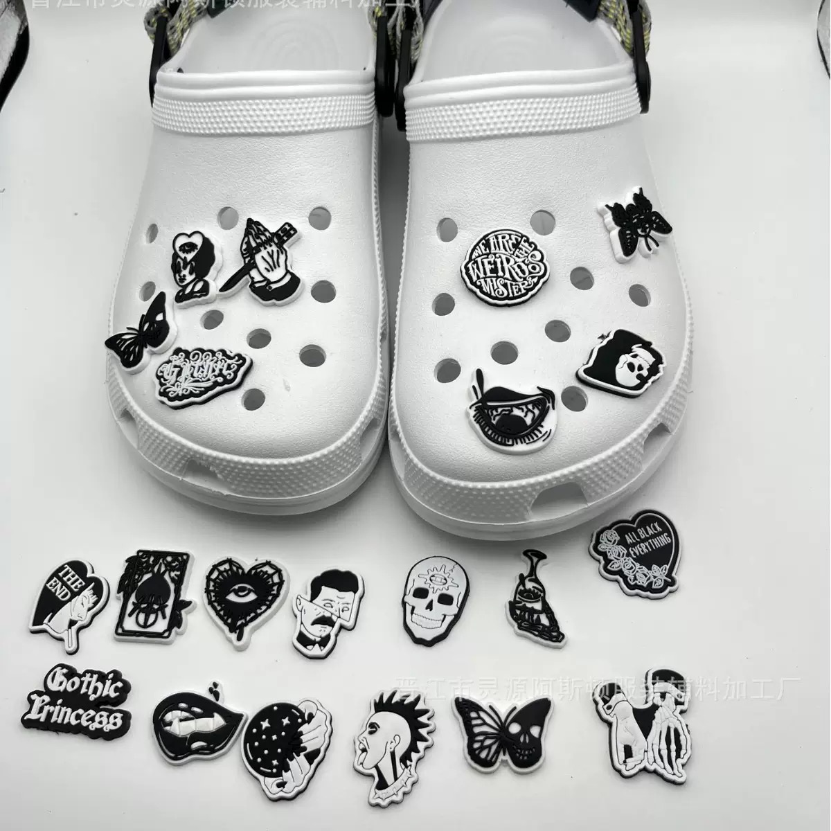 23Pcs Horror Halloween Shoe Ch - Men'S Accessories Crocs 评论和价格