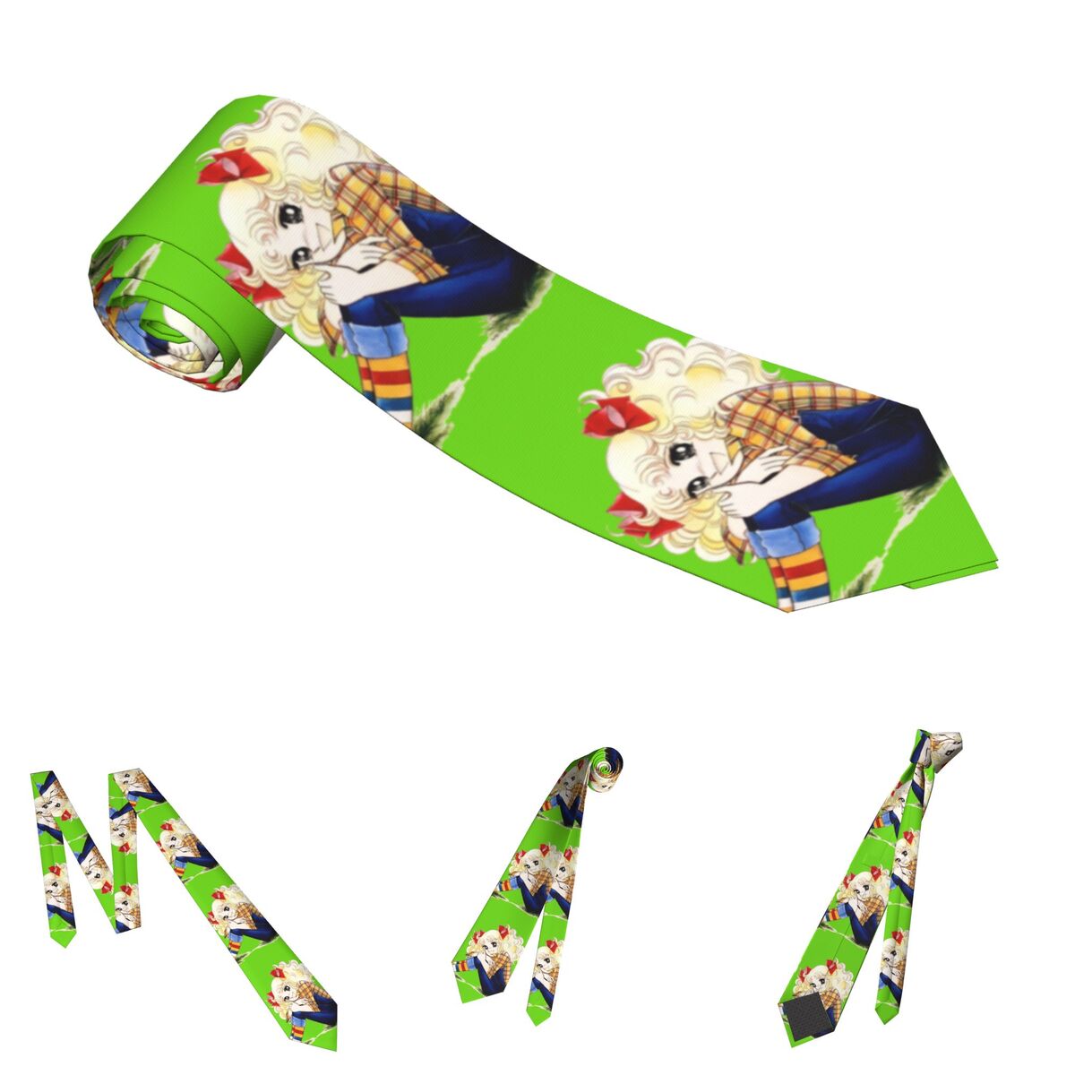 Candy Candy Necktie Unisex 8 c - Men'S Accessories In The 80S 评论和价格