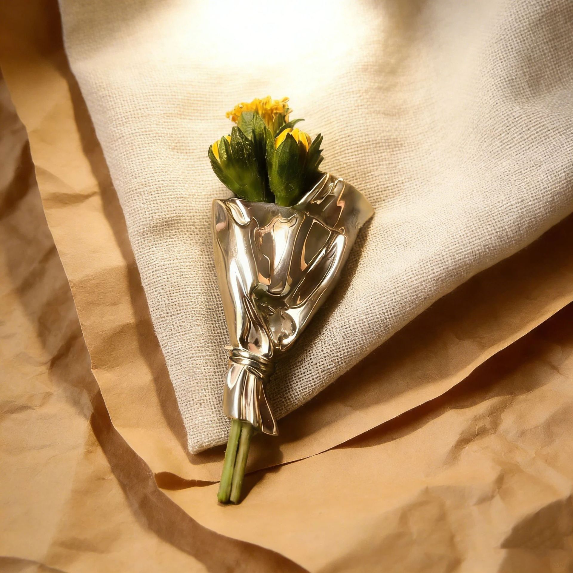 Creative DIY Flower Arrangemen - Men Accessories Bouquet 评论和价格