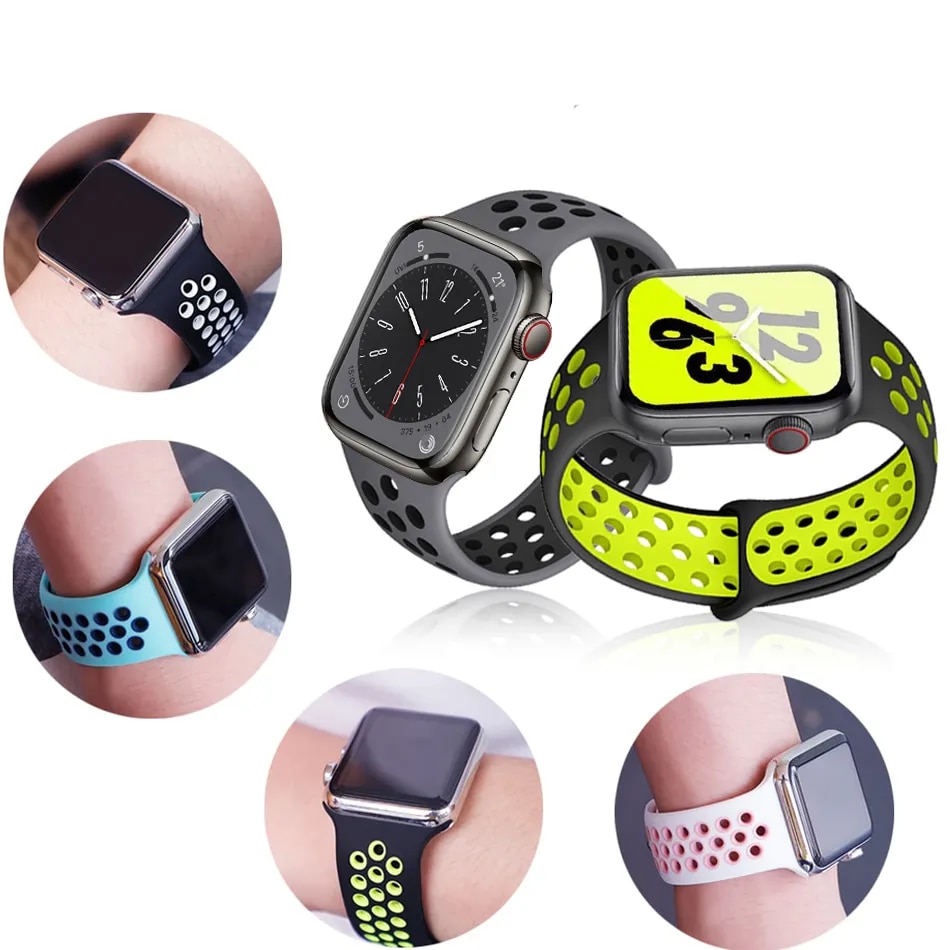 Silicone Strap For apple Watch - Men'S Accessories Nike 评论和价格