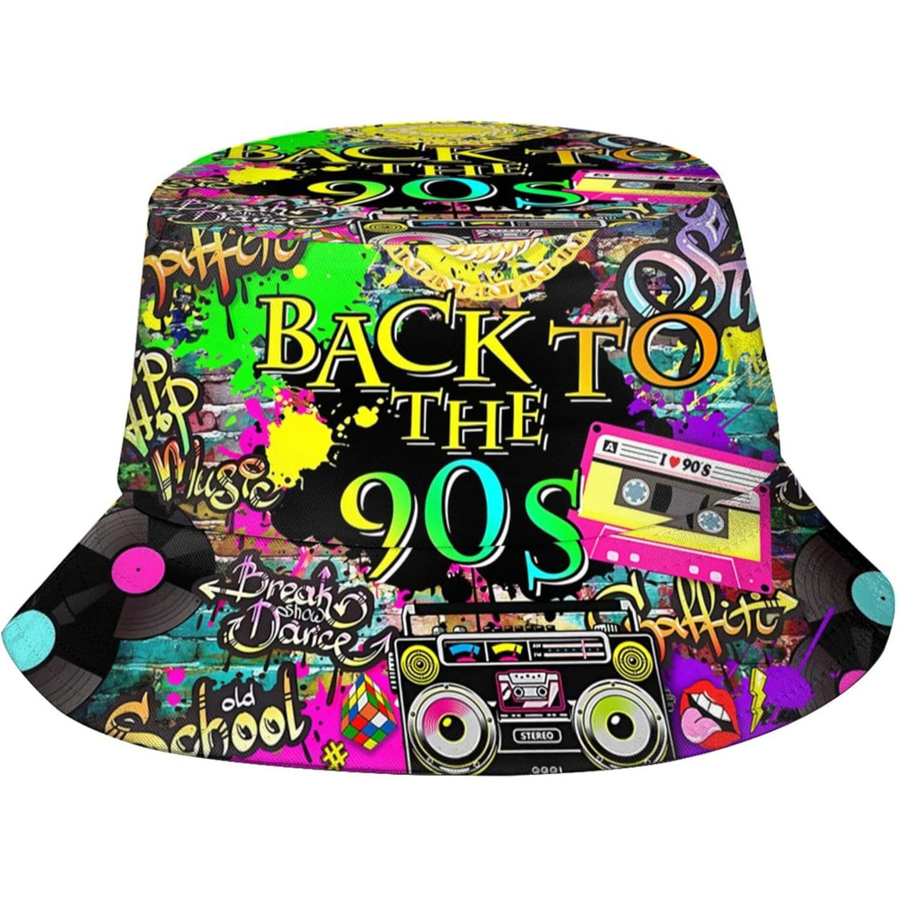 Fashion Retro 80S 90S Bucket F - Men'S Accessories In The 80S 评论和价格