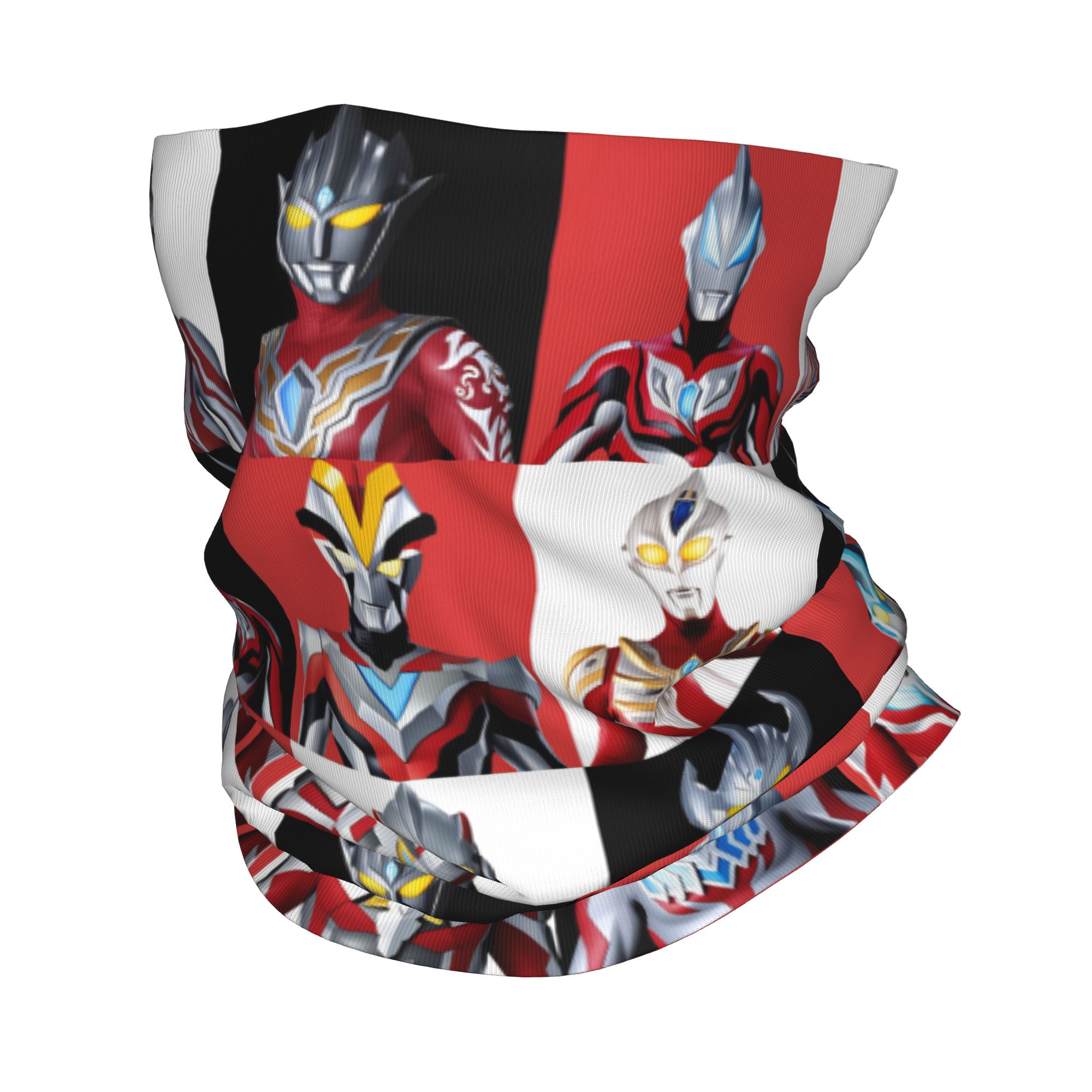 Checkered Plaid Ultraman Comic - Men Accessories For Neck 评论和价格