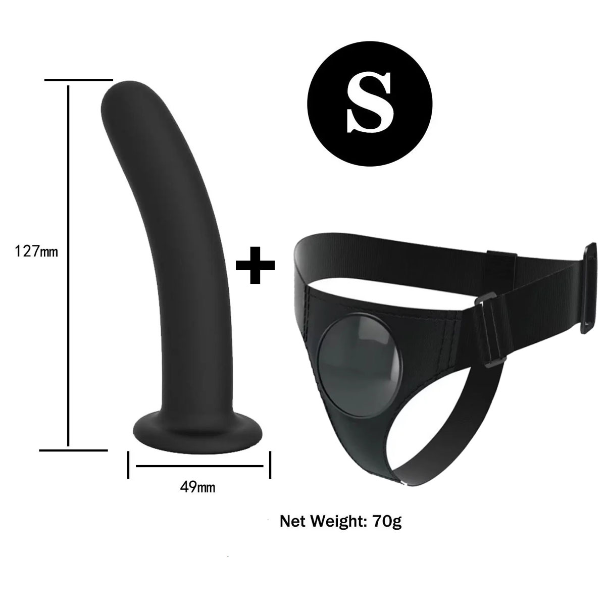 Adjustable Silicone Strap On H - Men'S Vegan Accessories 评论和价格