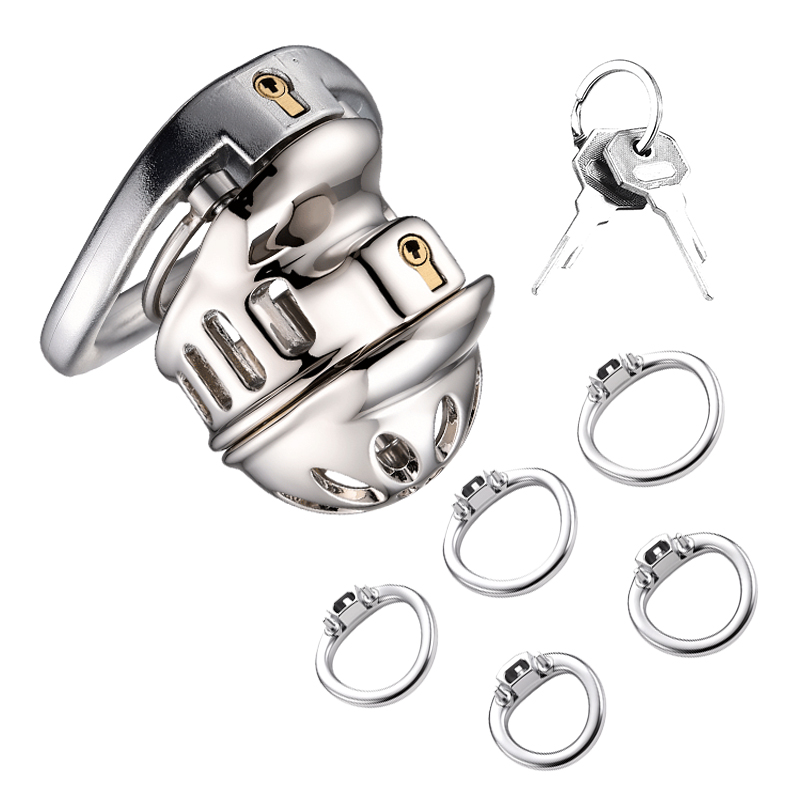 Male Chastity Cage with Lock a - Young Men'S Accessories 评论和价格