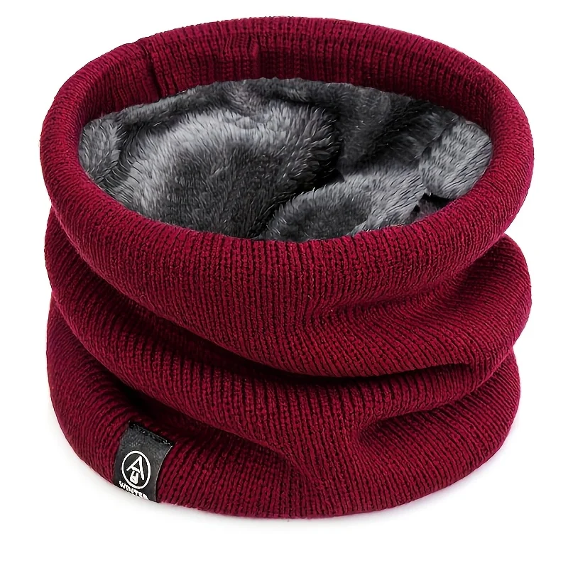 Winter Neck Warmer Scarf Fleec - Men Accessories For Neck 评论和价格