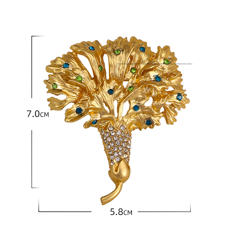 Exquisite Women Men Shining Cr - Men Accessories Bouquet 评论和价格