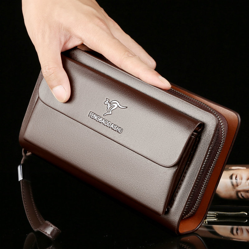 Fashion Men's Wallets Brand La - Coin Holder Men 评论和价格