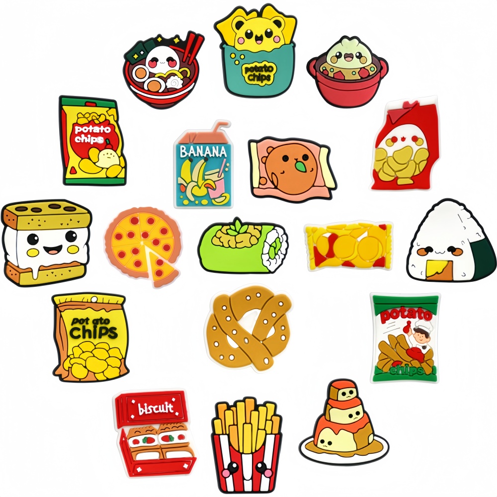 40Pcs Drink Shoe Charms Cute C - Men'S Accessories Crocs 评论和价格